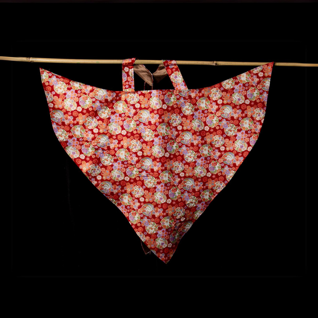 Floral Triangle Apron